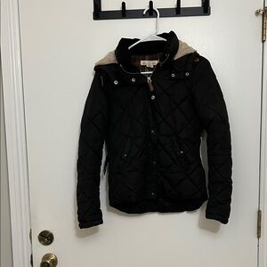 H&M Black Quilted Puffer Jacket